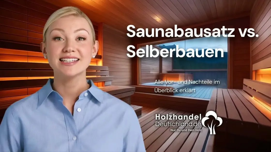 Saunabau einfach erklärt – Video abspielen