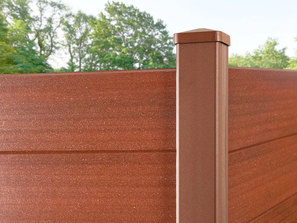 18-201250~~01~NATURinFORM_Sichtschutzzaun_DER_FLEXIBLE_mahagoni_Pfosten_braun_5883