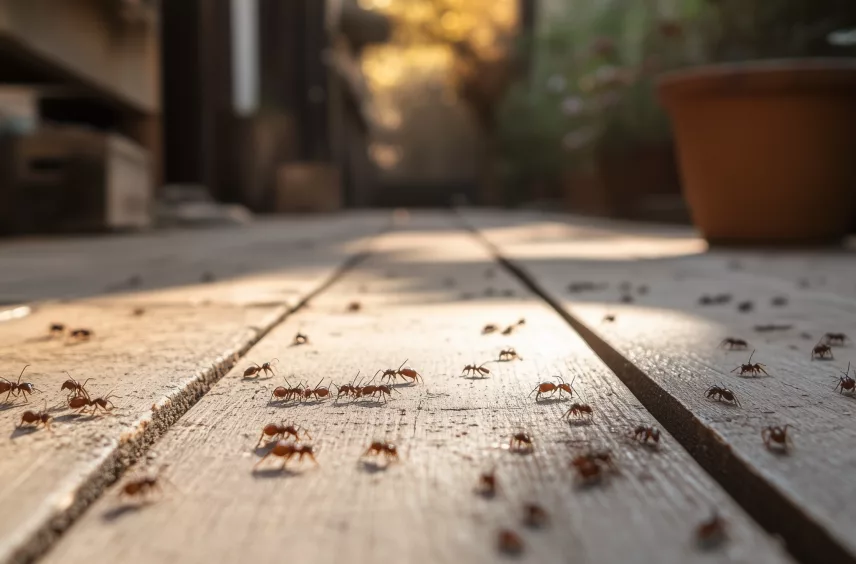 Schädlinge auf der Terrasse: Effektive Lösungen gegen Schnecken, Ameisen, Mücken und Fliegen