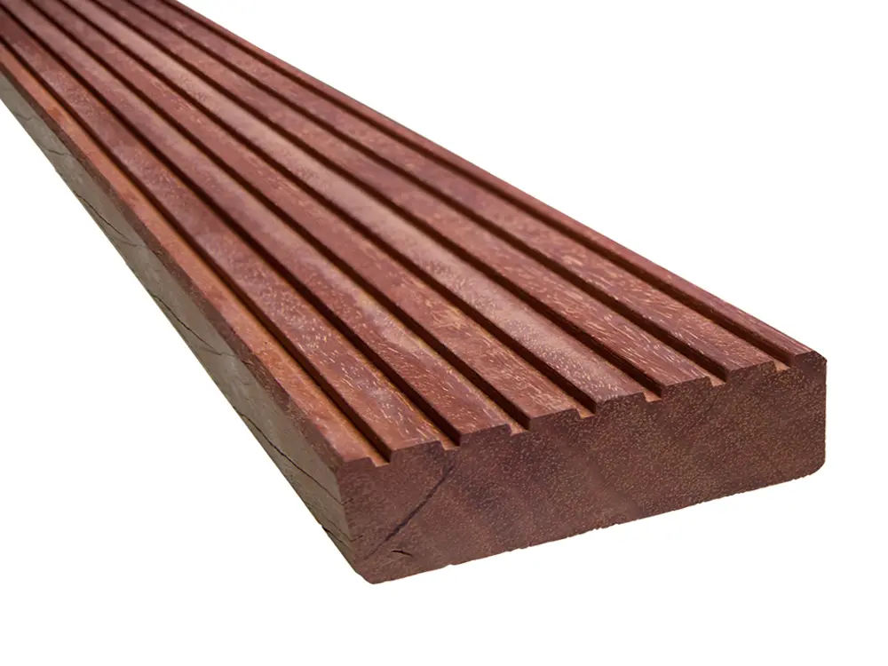 00003030~~10~Bongossi_Terrassendiele_AD_FAS_40x145_mm_glatt_grob_Diele_Holz_Terrasse_Boden_Terrassenholzdielen_Garte