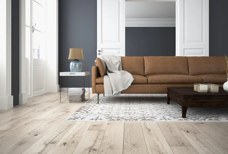 Holzboden im Wohnzimmer