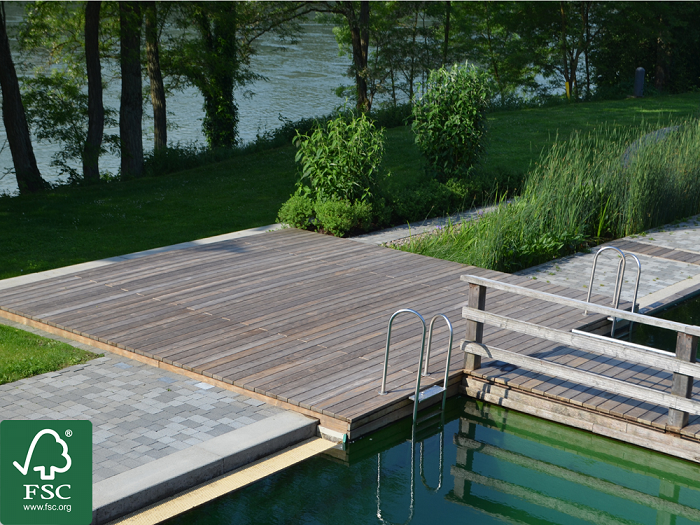 Terrassendielen aus Kebony