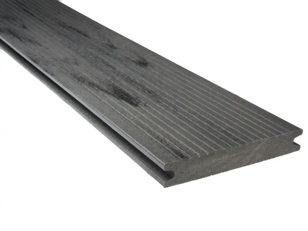 00020727~~03~21x139mm-Kernige-NL-WPC-Terrassendielen-Holzmaserung-fein-geriffelt-graphitgrau-Vollprofil
