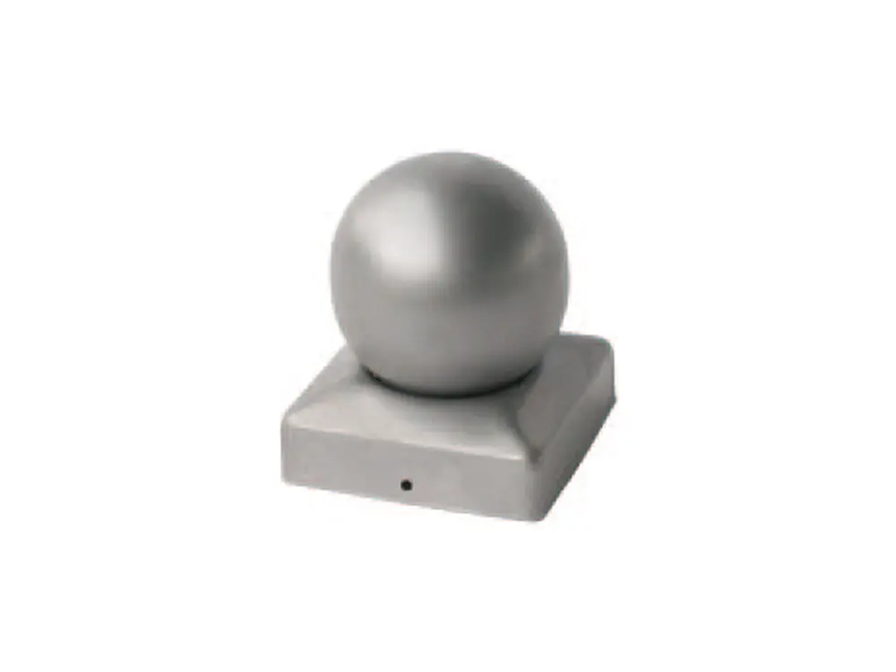 00021614~~01~Pfostenkappe-kugel-edelstahl