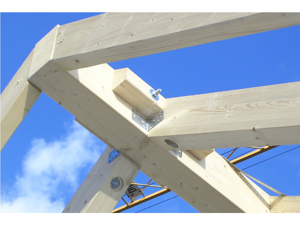 Konstruktionsvollholz Fichte, 80x160 mm, NSi nach DIN 4074, Holzfeuchte 15% +/- 3%