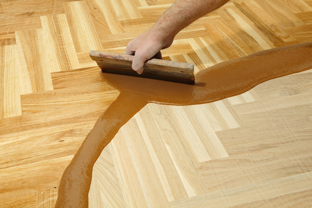 Holzpflege Parkettboden