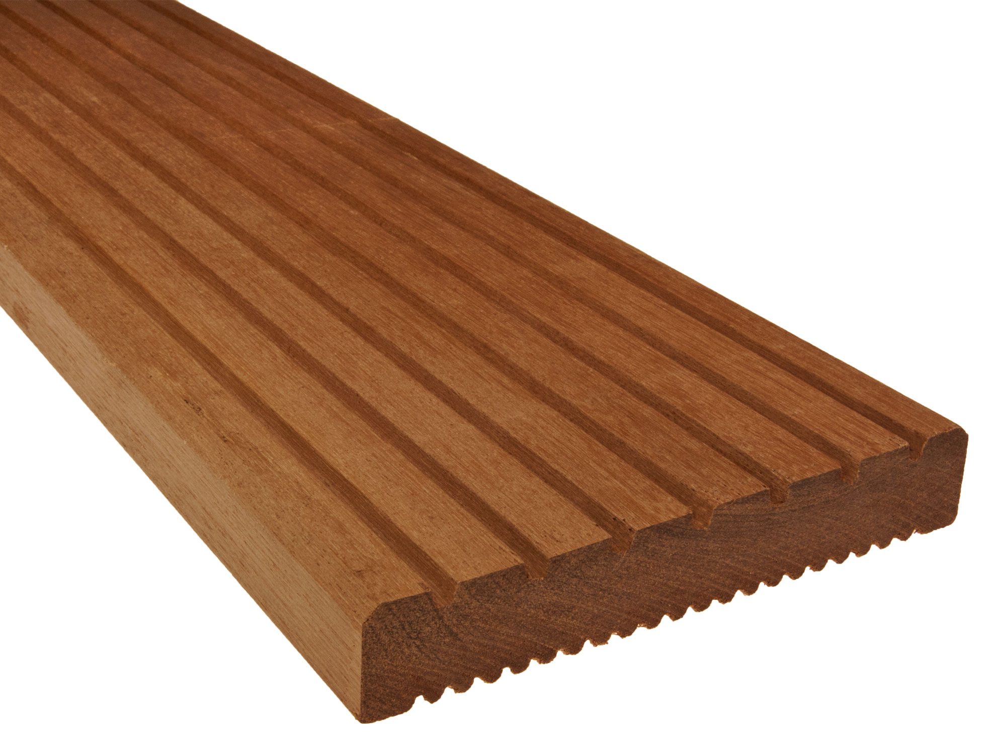 Bangkirai Terrassendielen, 25x145 mm, KD, grob/fein, T7