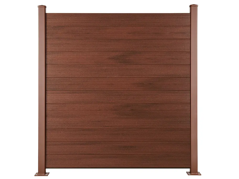 18-201249~~02~NATURinFORM_Sichtschutzzaun_DER_FLEXIBLE_kastanienbraun_Pfosten_braun_33608