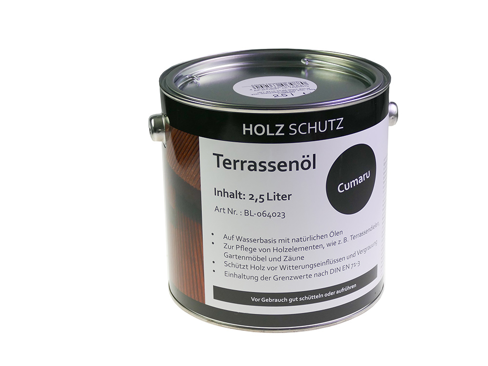 KAHRS Terrassenöl, 2,50 Liter Farbton: Cumaru