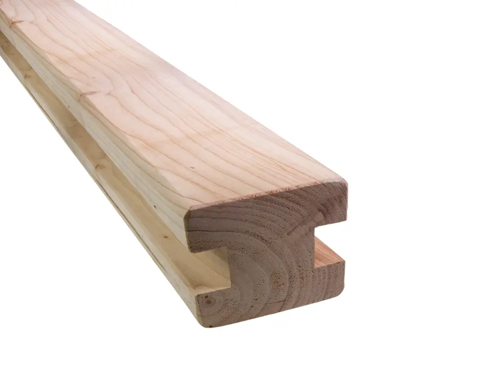 00021608~~01~Douglasie-pfosten-Steckzaun-Schwerin-zweiseitig-genutet-fuellprofil-kanten-gerundet