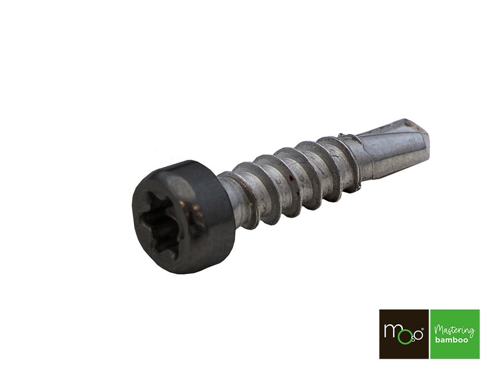 MOSO Schrauben fr Alu-UK, 4,2x20 mm, V2A, braun, inkl. Bit, 90 Stck/VE