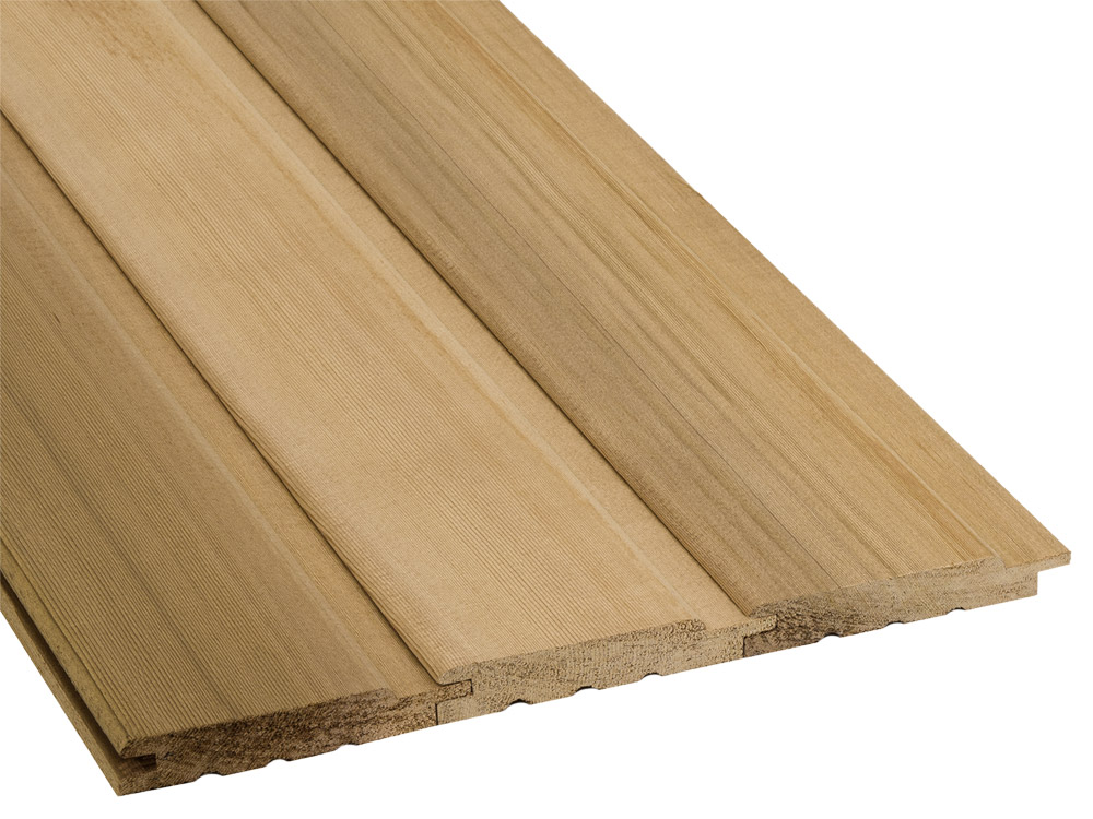 Red Cedar Softline-Saunaholz, 16x94 mm, unbehandelt, massiv A-Sortierung, 7 Stk./Bund