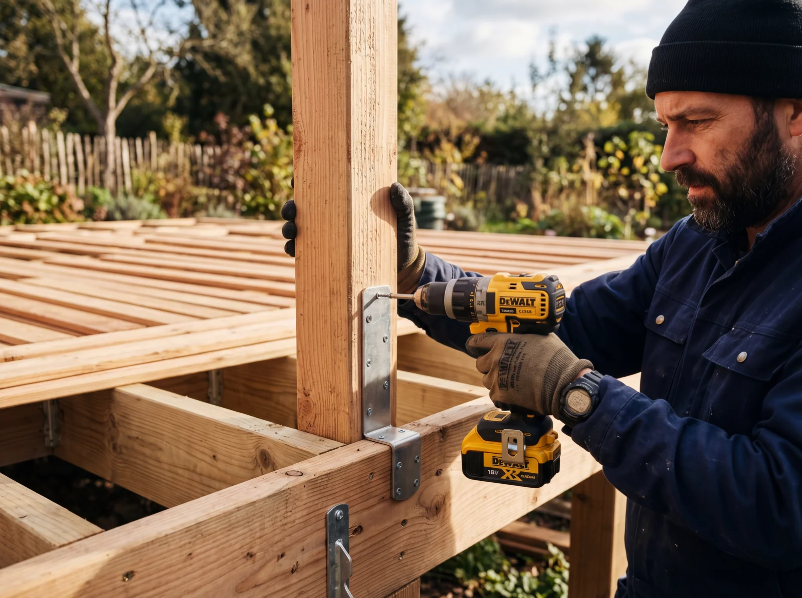 Terrassengeländer aus Holz: Holzarten, Vorschriften & DIY
