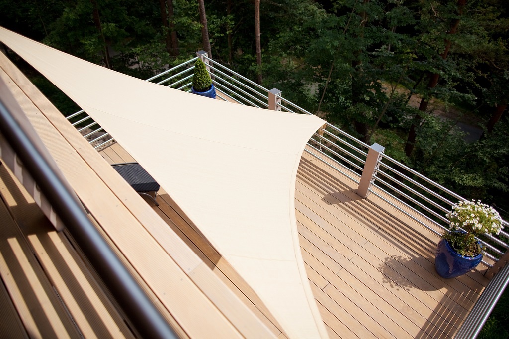 Terrassendielen auf Balkon