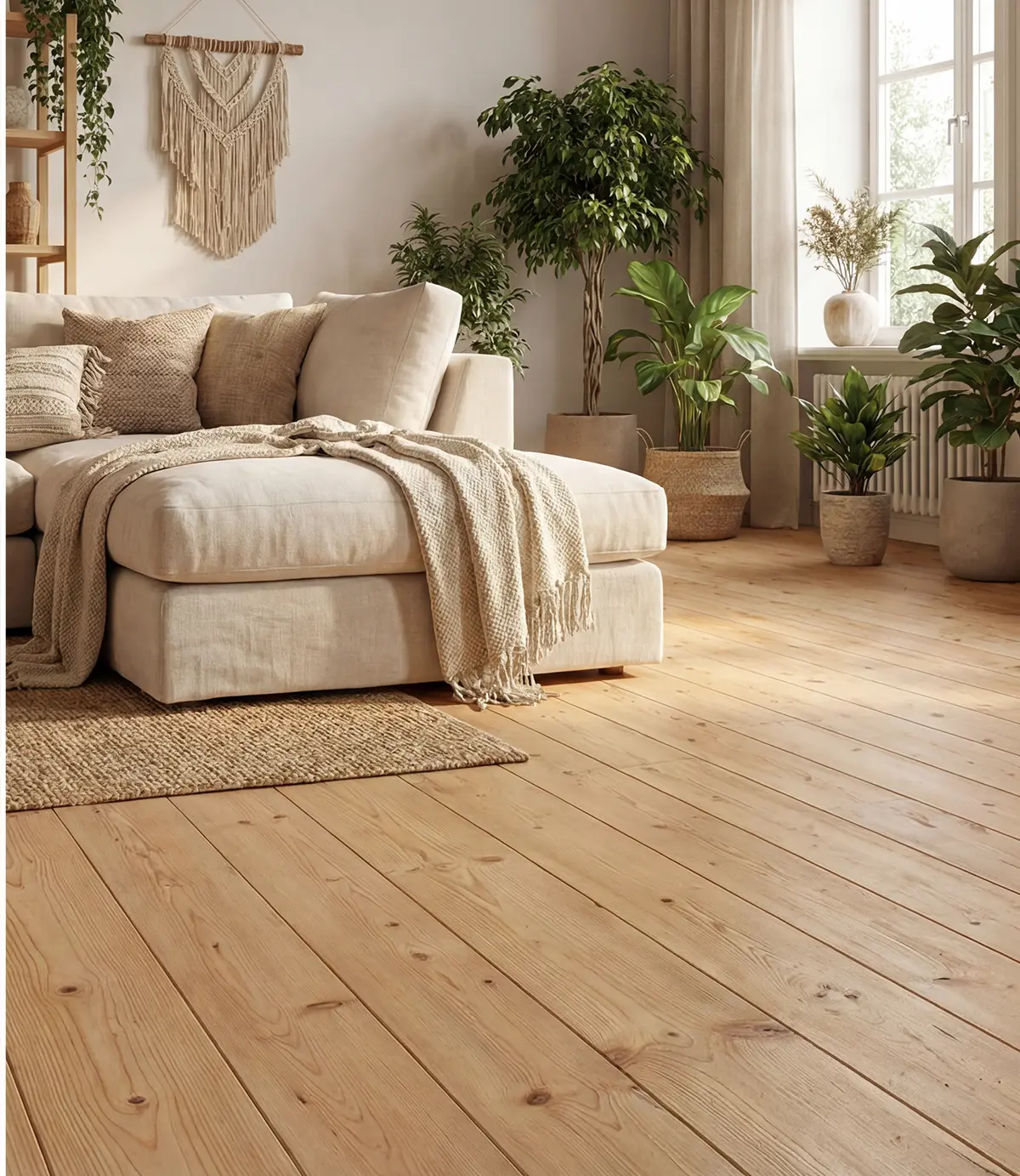 Holzdielen gemütlich