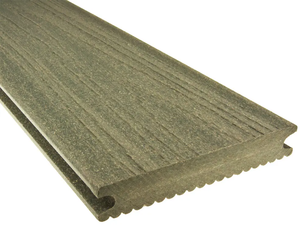 00006291~~13~NATURinFORM_Die_Kernige_WPC_Terrassendielen_22x140_mm_Holzmasserung_fein_geriffelt_Grau_Vollprofil