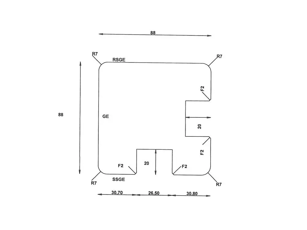 00061515~~02~Zaun_Eckpfosten_Bremen_Altstadt_Grau90x90x2100mm