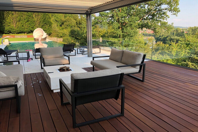Mukulungu als Terrassendielen