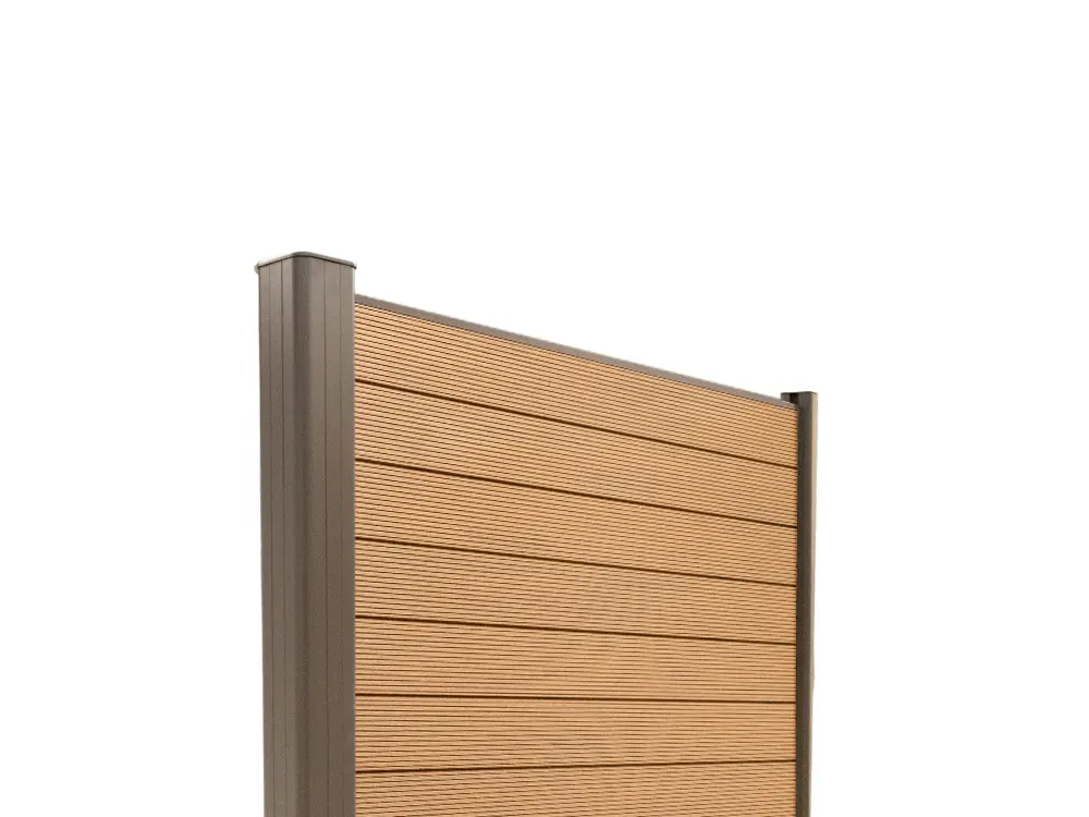 18-202520~~11~WPC_Zaunfeld_Set_herbstbraun