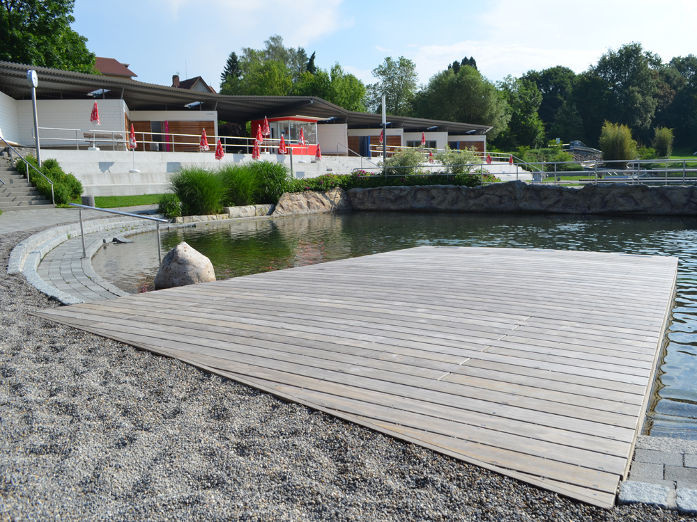 Kebony Clear Terrassendielen, 22x142 mm, glatt, Kanten gerundet, mit allgemeiner bauaufsichtlicher Zulassung