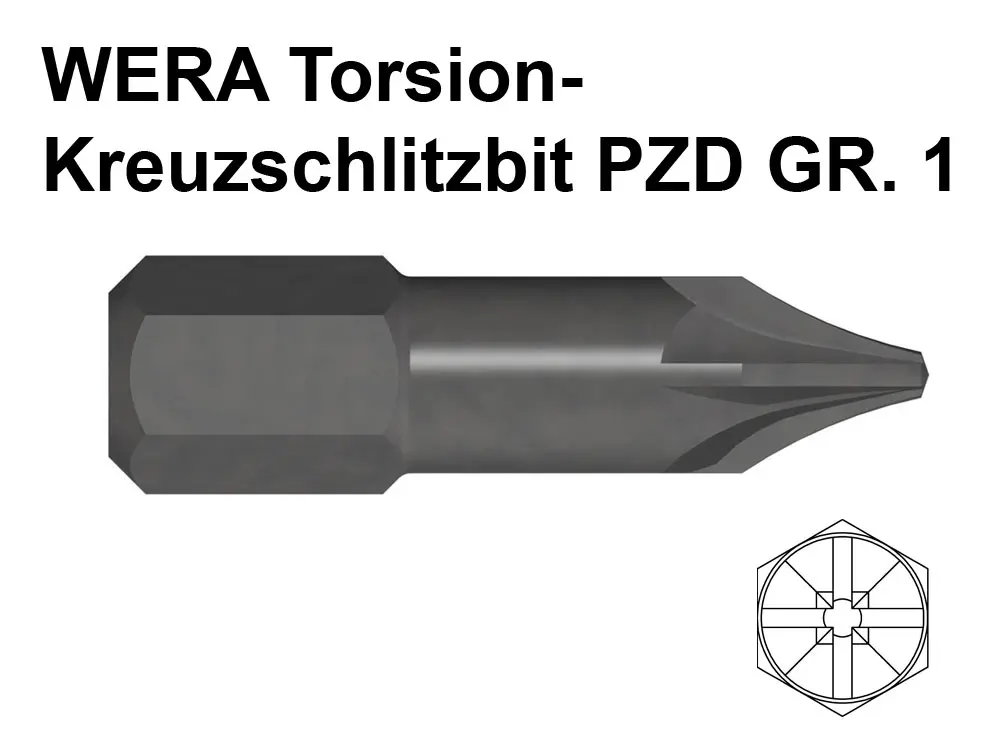 00010365~~1~WERA_Torsion_Kreuzschlitzbit_PZD_GR_1_Bits_Pozidriv_Aufnahme_Stahl_gehaertet