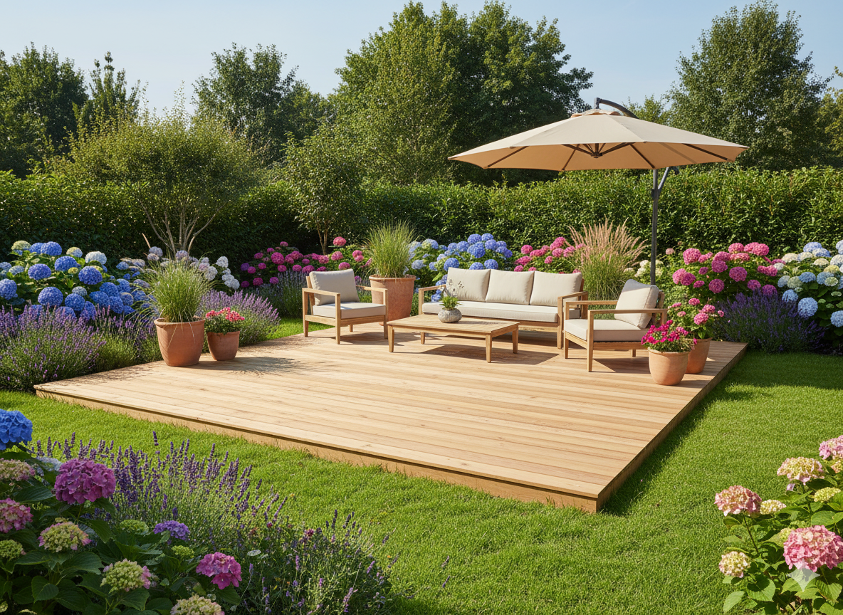 Europäische Lärche Terrassendielen, 27x143 mm, KD, glatt/glatt