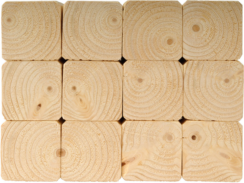 Konstruktionsvollholz Fichte, 60x80 mm, NSi nach DIN 4074, Holzfeuchte 15% +/- 3%