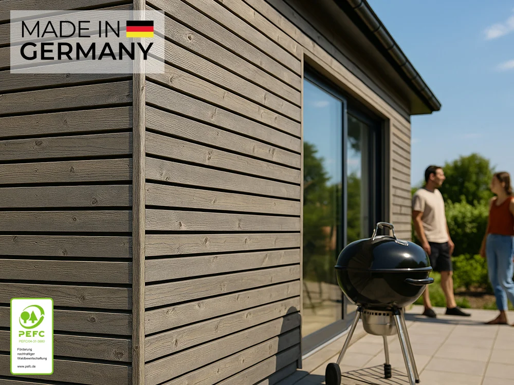 Günstigste Fassadenverkleidung aus Holz | Preise & Tipps