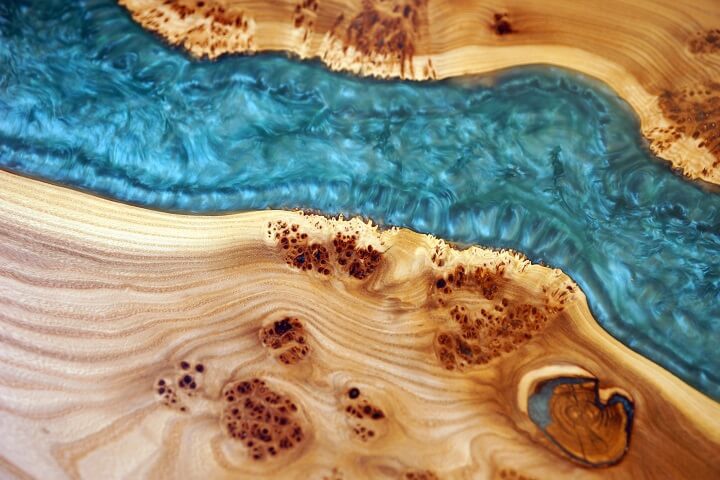 Epoxy Tisch Design
