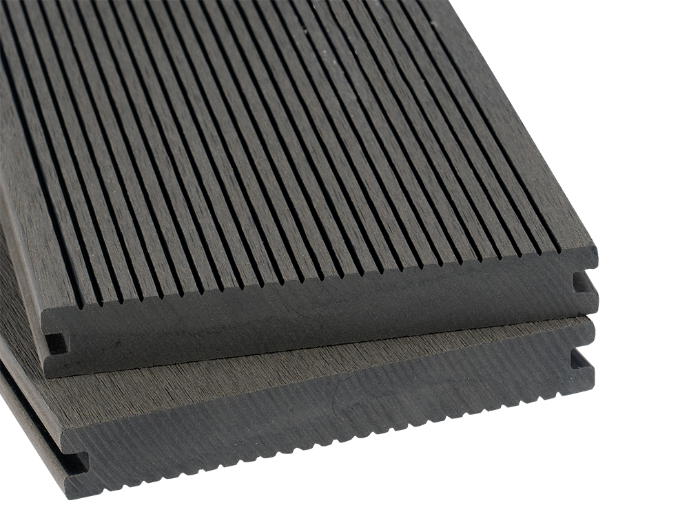 KAHRS BPC Terrassendielen LIGHT, 20x140 mm, Silver cedar, geriffelt/glatt, Massiv