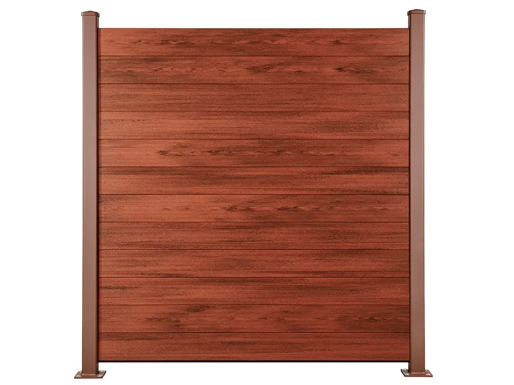 18-201250~~02~NATURinFORM_Sichtschutzzaun_DER_FLEXIBLE_mahagoni_Pfosten_braun_33608