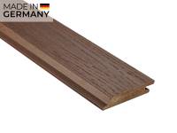 18x103 mm NATURinFORM WPC Fassadenprofil, "Die Gestaltende XL", mit Holzmaserung, leicht gebürstet, kastanienbraun, Deckmaß: 99mm_1