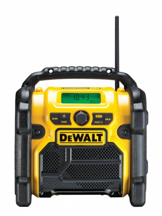 DeWALT Akku- und Netzradio für 10,8 - 18 V, DCR020-QW_1