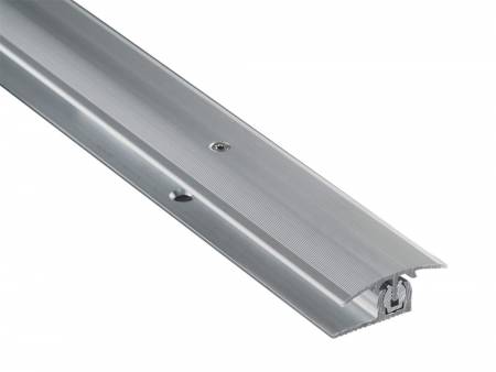 PROVARIO Universal Übergangsprofil mit Drehgelenk, Höhenverstellung: 7-18 mm, Aluminium eloxiert Edelstahl, 2700 mm_1