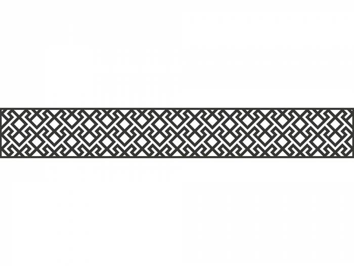 KAHRS Solid Alu-Designeinsatz Abstract, 30x180 cm, ohne Adapterleisten_10
