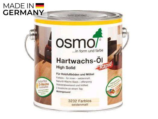 Osmo Hartwachs-Öl "Rapid", Farblos 3262, matt, 0,75 L_1