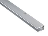 PROVARIO Universal Abschlussprofil, Höhenverstellung: 7-18 mm, Aluminium eloxiert silber, 900 mm_1