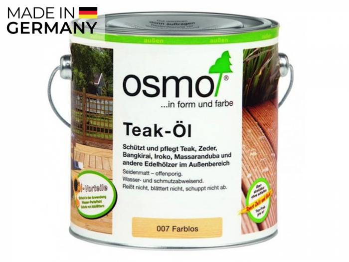 Osmo Teak-Öl, Farblos 007, 2,5 L_1