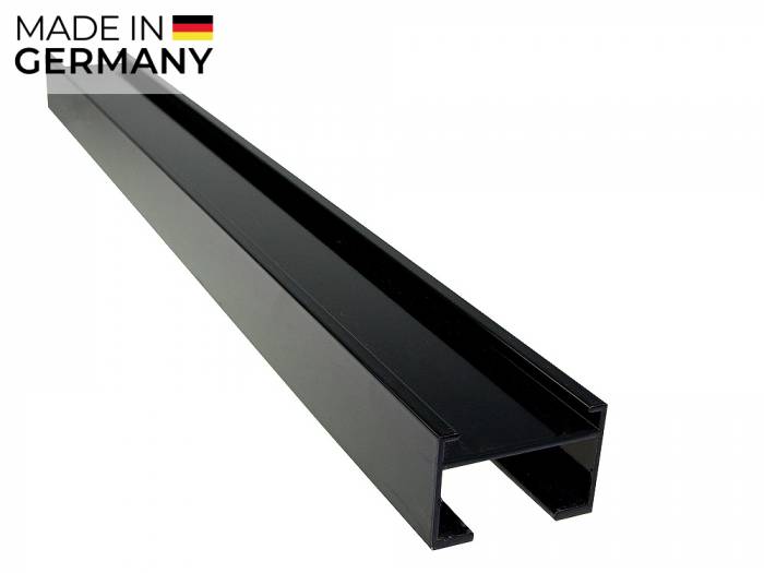 KAHRS Aluminium Unterkonstruktion, 40x60 mm, schwarz, *strong* für sichtbare Befestigung_1