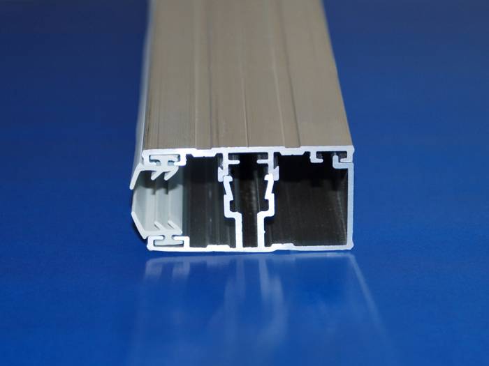 Hochwertiges Alu-Verlegesystem für 16 mm Stegplatten, A1,  Schraubprofil Rand Komplett mit 3 Dichtlippen_1
