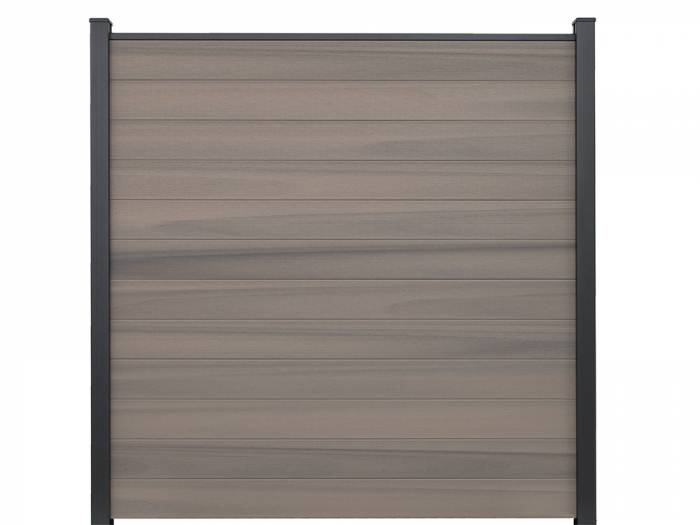 KAHRS Solid BPC-Zaunset, Bi-Color, 1,9x180x180 cm, ohne Pfosten_10