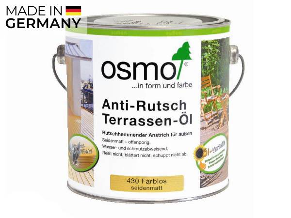 Osmo Anti-Rutsch Terrassenöl, Farblos 430, 0,75 Liter / Dose_1