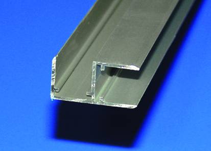 Hochwertiges Alu-Eck-Profil für 16 mm Hohlkammerpaneele, für Paneel- Eckverbindungen silber eloxiert_1