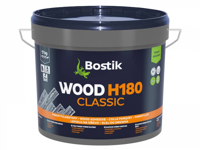 BOSTIK Wood H180 Classic Parkettkleber, Inhalt: 17 kg, Verbrauch: ca. 1050-1350 g/m²_1