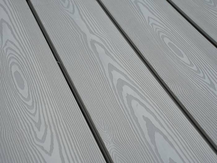 KAHRS BPC Terrassendielen, Natural Design, Massiv, 20x140 mm, Silbereiche, strukturiert/gebürstet_1