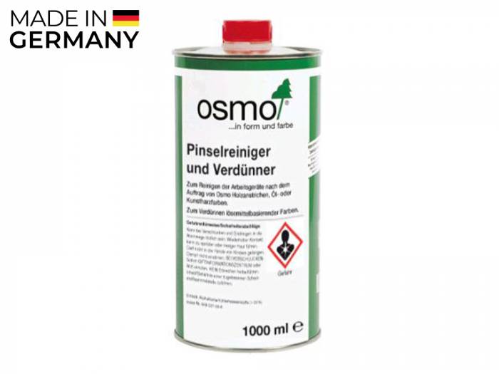 Osmo Pinselreiniger und Verdünner 8000, aus Testbenzin, aromatenfrei, 1,00 Liter_1