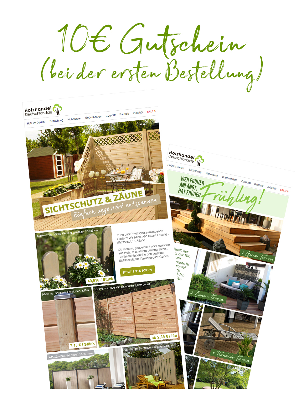 Holzhandel Deutschland Gutschein
