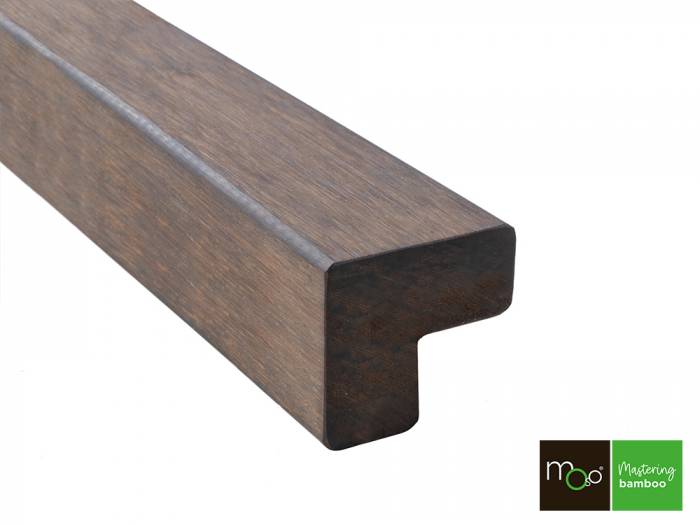 MOSO® Bambus Eckprofil Fassade, 40x40 mm, Bamboo X-treme®, glatt, unbehandelt_1