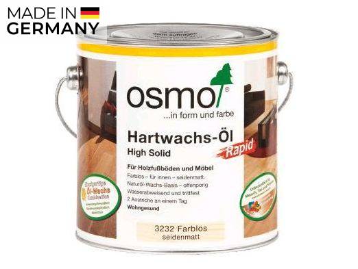 Osmo Hartwachs-Öl "Rapid", Farblos 3262, matt, 25 L_1