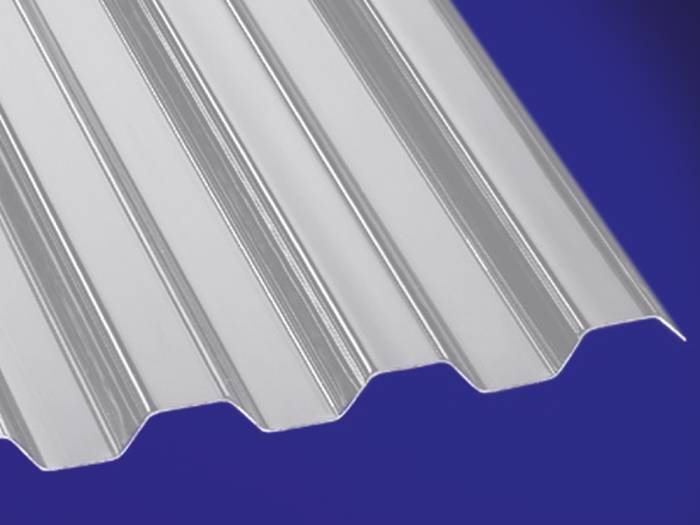 1,00 mm Wellplatte aus Polycarbonat, Thermic, Farbe: grau, Trapez 76/18 Deckbreite: 980 mm_1